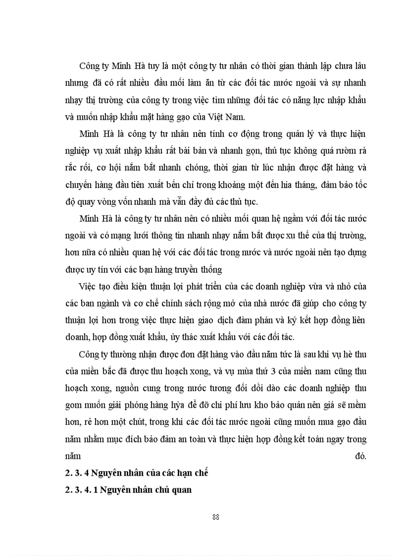 image for page Nâng cao hiệu quả xuất mặt hàng gạo tại Công ty Minh Hà