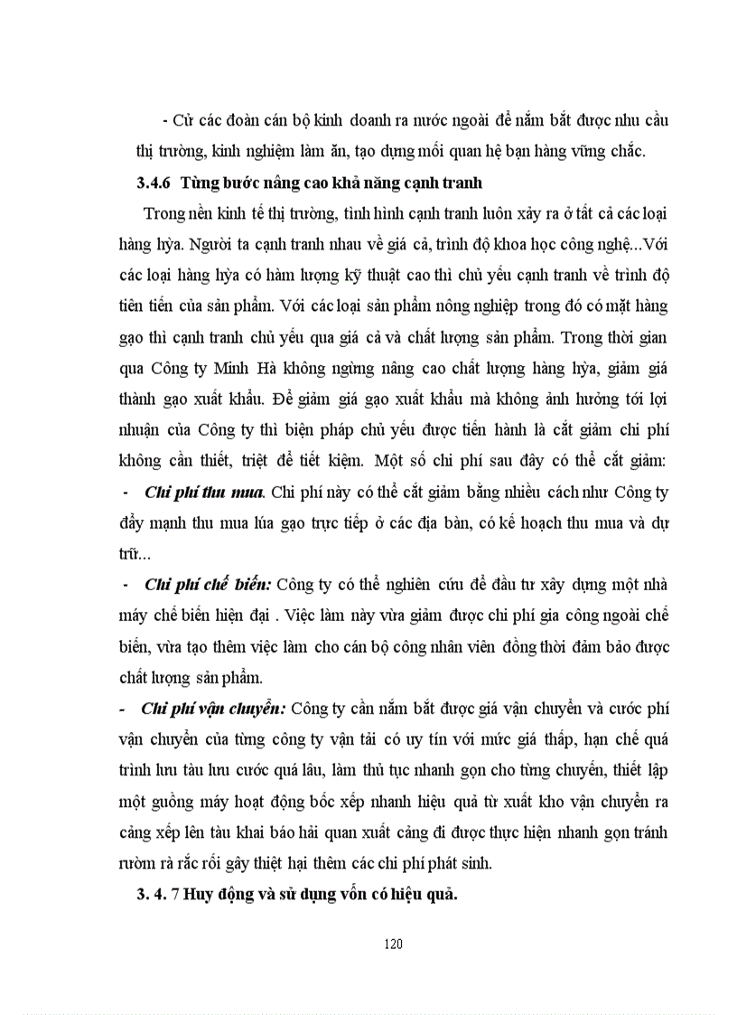 image for page Nâng cao hiệu quả xuất mặt hàng gạo tại Công ty Minh Hà