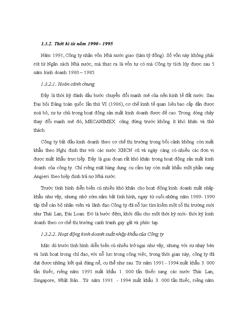 image for page Nâng cao hiệu quả nhập khẩu thiết bị cơ khí tại Công ty MECANIMEX