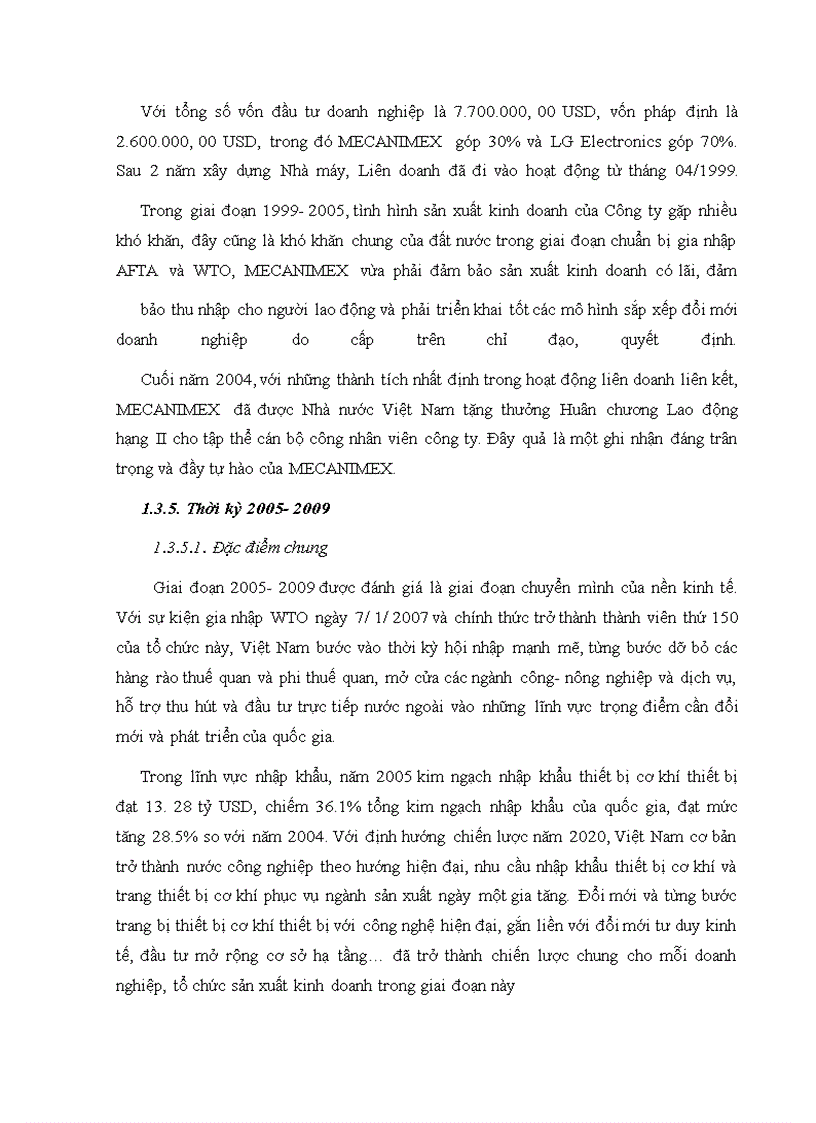 image for page Nâng cao hiệu quả nhập khẩu thiết bị cơ khí tại Công ty MECANIMEX