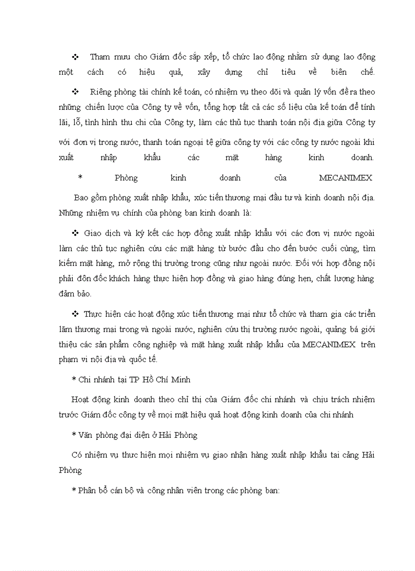 image for page Nâng cao hiệu quả nhập khẩu thiết bị cơ khí tại Công ty MECANIMEX