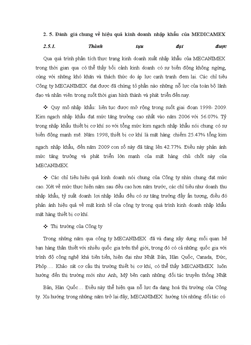 image for page Nâng cao hiệu quả nhập khẩu thiết bị cơ khí tại Công ty MECANIMEX