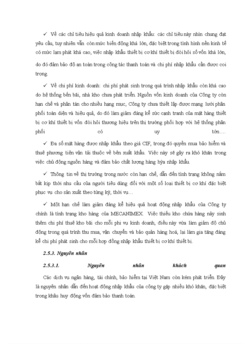 image for page Nâng cao hiệu quả nhập khẩu thiết bị cơ khí tại Công ty MECANIMEX