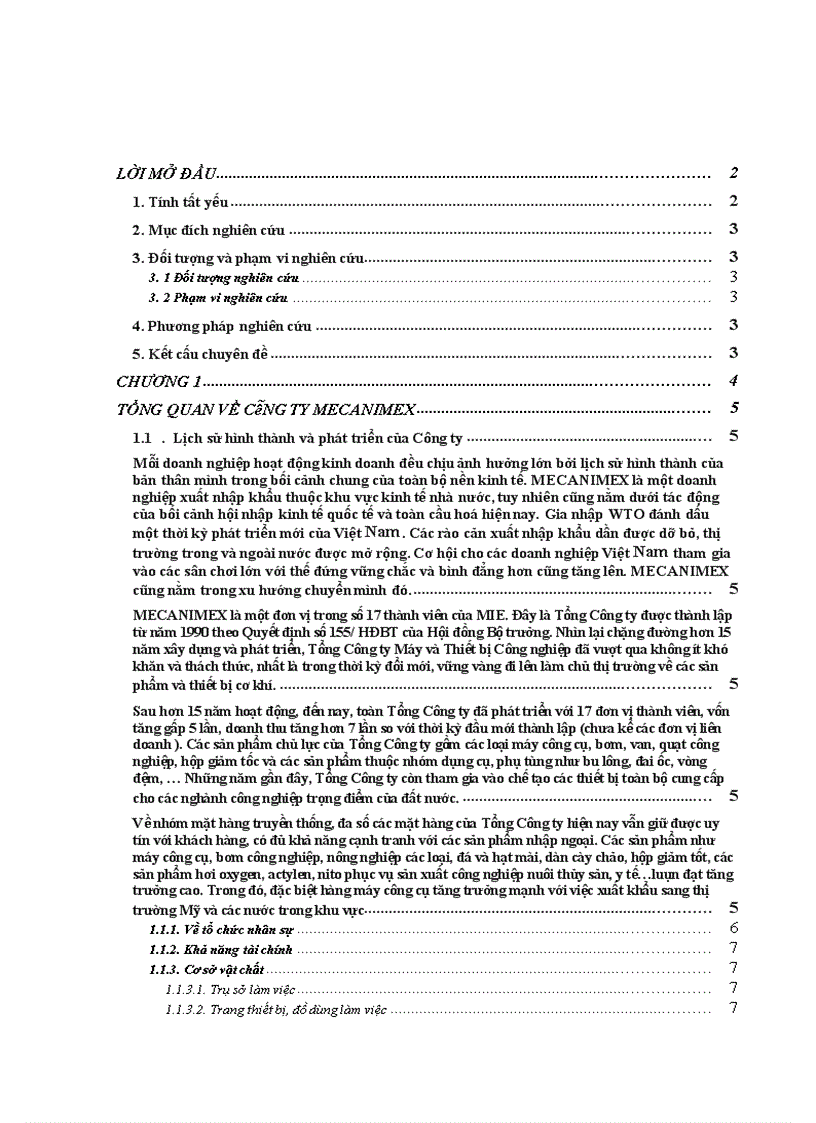 image for page Nâng cao hiệu quả nhập khẩu thiết bị cơ khí tại Công ty MECANIMEX