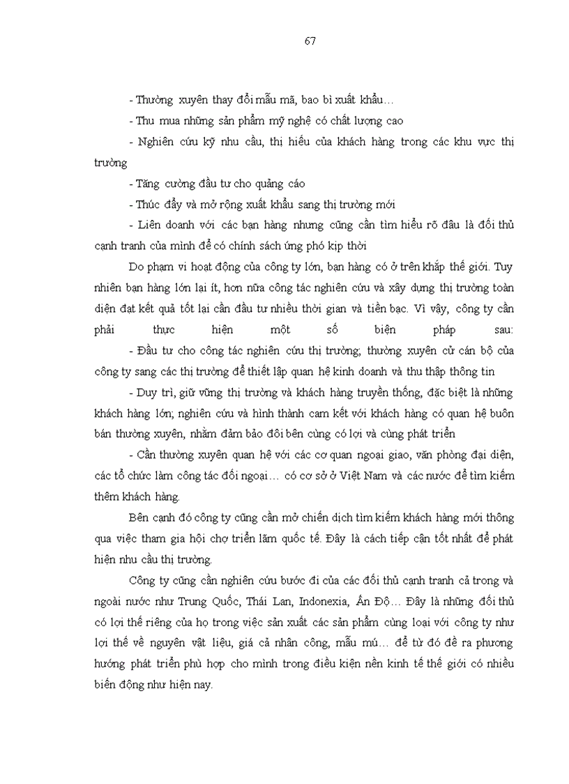 image for page Hoạt động xuất khẩu hàng thủ công mỹ nghệ của công ty TNHH Trần Gia