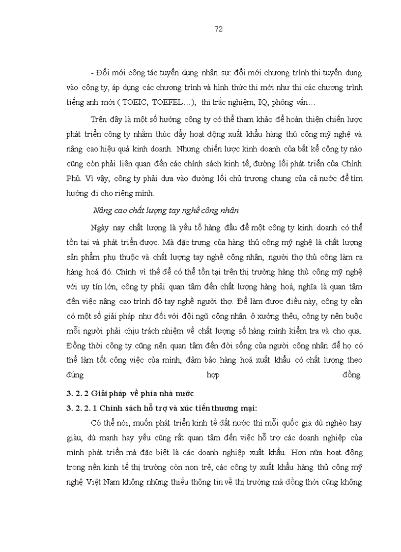 image for page Hoạt động xuất khẩu hàng thủ công mỹ nghệ của công ty TNHH Trần Gia