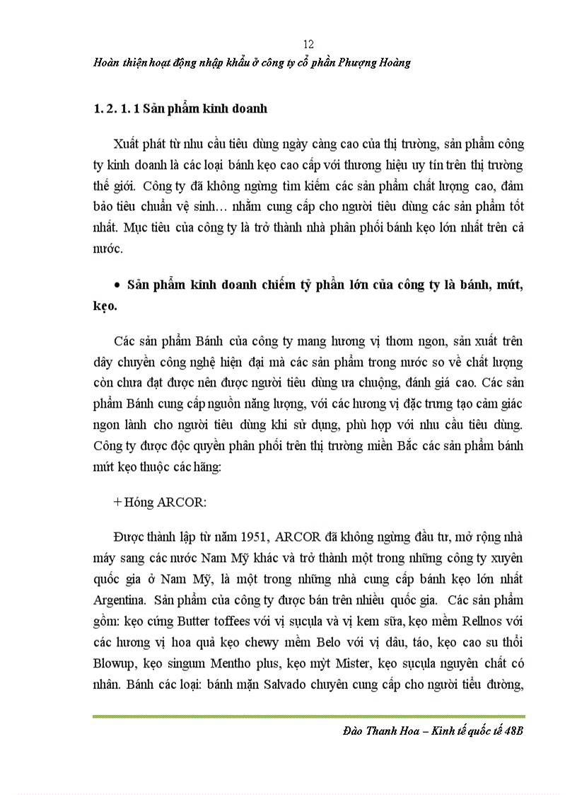 image for page Hoàn thiện hoạt động nhập khẩu bánh kẹo ở công ty cổ phần Phượng Hoàng