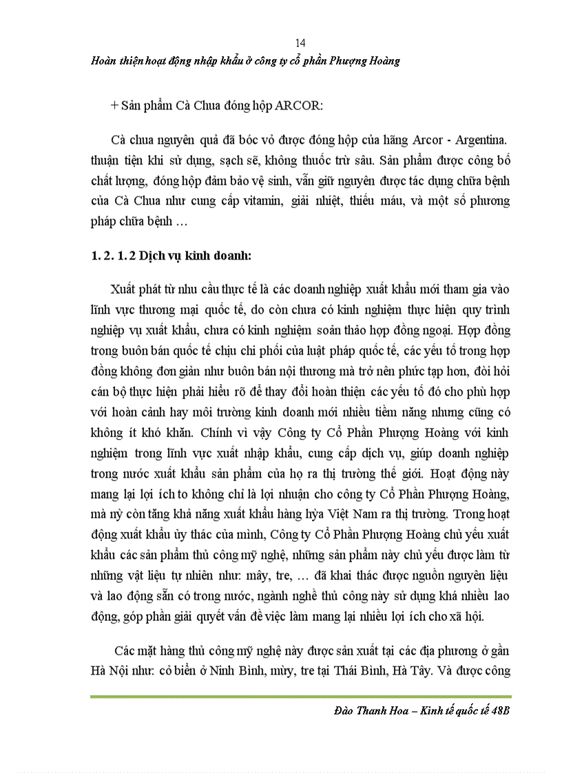 image for page Hoàn thiện hoạt động nhập khẩu bánh kẹo ở công ty cổ phần Phượng Hoàng