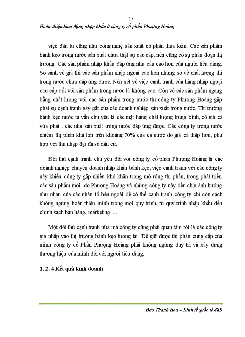image for page Hoàn thiện hoạt động nhập khẩu bánh kẹo ở công ty cổ phần Phượng Hoàng