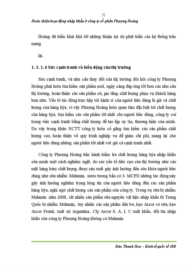 image for page Hoàn thiện hoạt động nhập khẩu bánh kẹo ở công ty cổ phần Phượng Hoàng