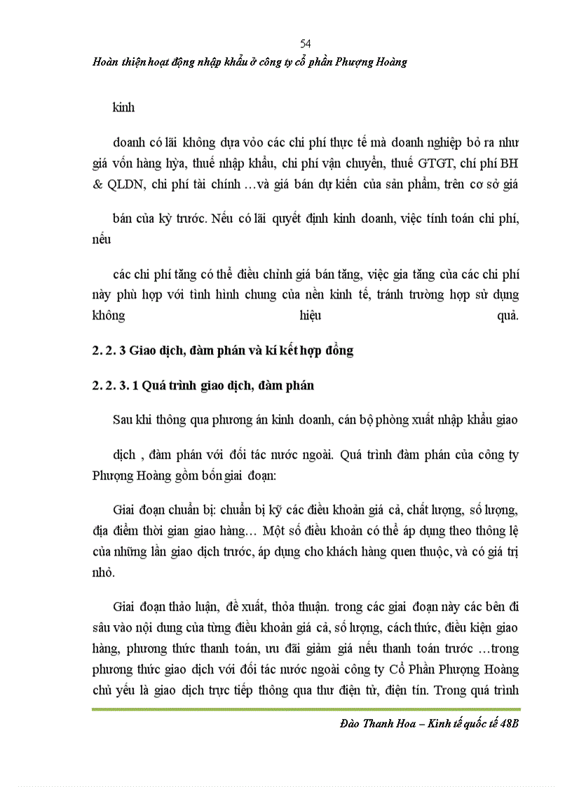 image for page Hoàn thiện hoạt động nhập khẩu bánh kẹo ở công ty cổ phần Phượng Hoàng