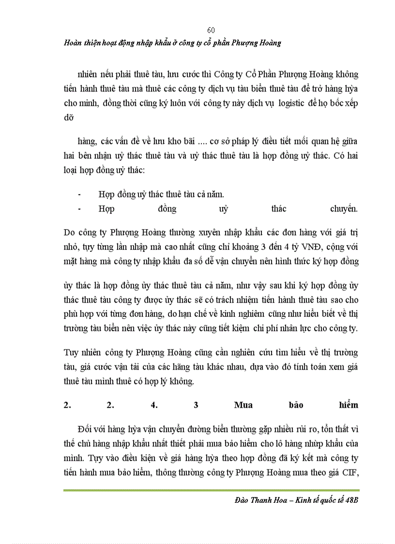 image for page Hoàn thiện hoạt động nhập khẩu bánh kẹo ở công ty cổ phần Phượng Hoàng