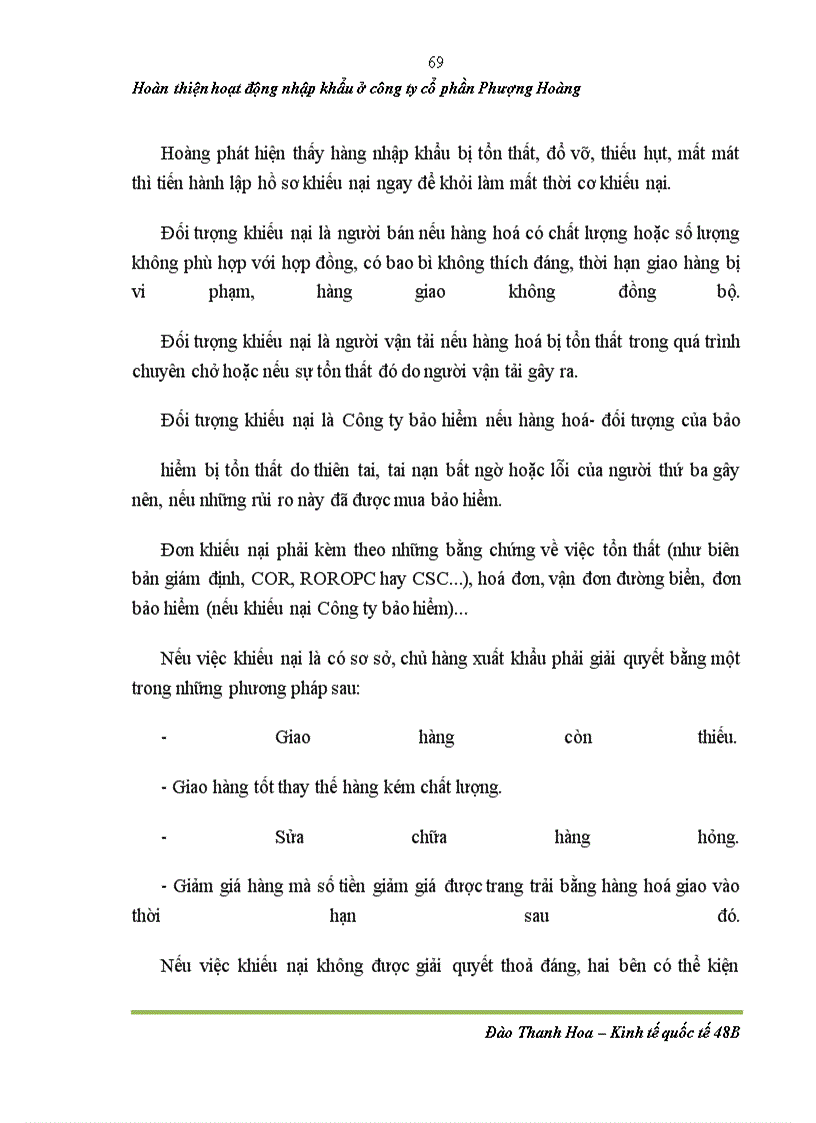 image for page Hoàn thiện hoạt động nhập khẩu bánh kẹo ở công ty cổ phần Phượng Hoàng