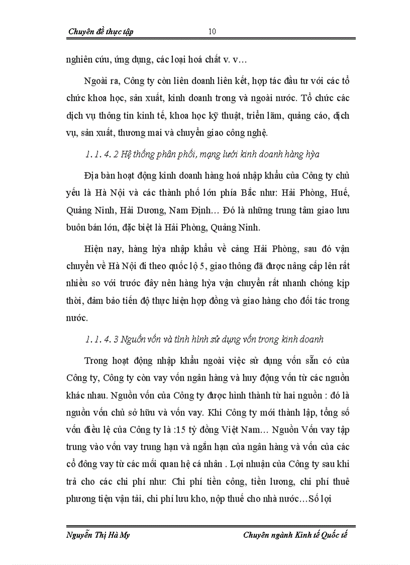image for page Hoạt động nhập khẩu máy móc, thiết bị tại chi nhánh Công ty cổ phần xuất nhập khẩu vật tư kỹ thuật REXCO- HN