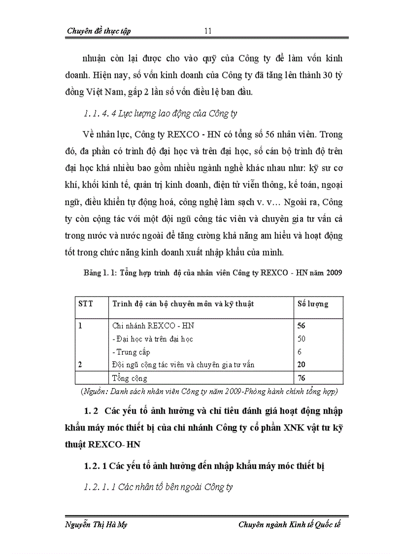 image for page Hoạt động nhập khẩu máy móc, thiết bị tại chi nhánh Công ty cổ phần xuất nhập khẩu vật tư kỹ thuật REXCO- HN