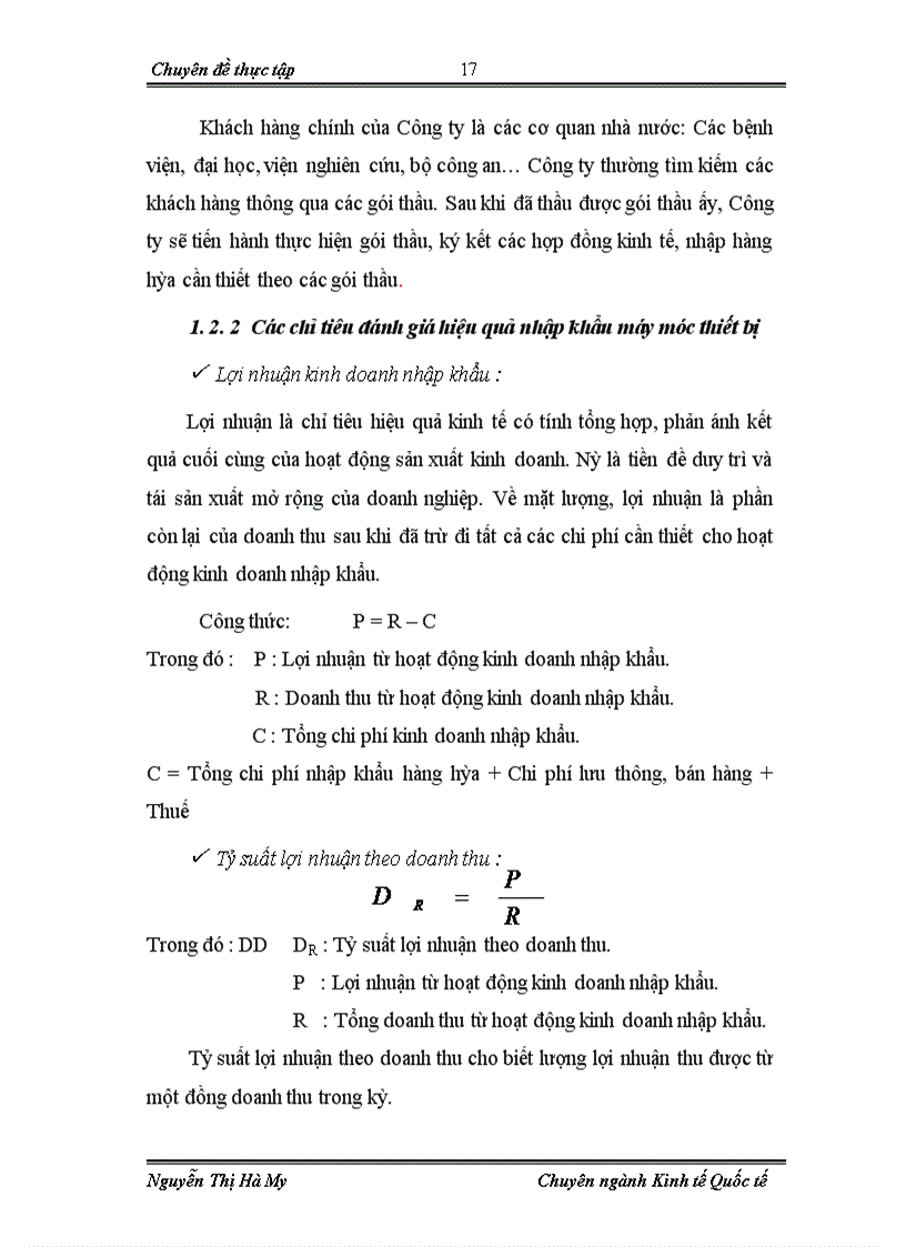 image for page Hoạt động nhập khẩu máy móc, thiết bị tại chi nhánh Công ty cổ phần xuất nhập khẩu vật tư kỹ thuật REXCO- HN