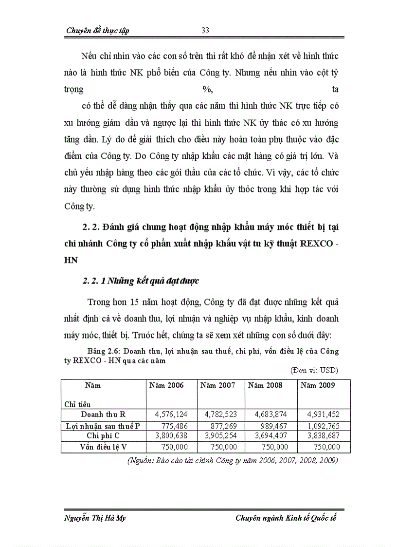 image for page Hoạt động nhập khẩu máy móc, thiết bị tại chi nhánh Công ty cổ phần xuất nhập khẩu vật tư kỹ thuật REXCO- HN