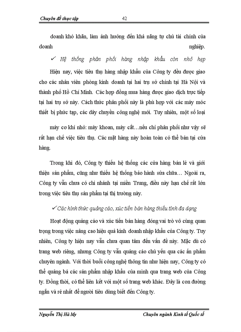 image for page Hoạt động nhập khẩu máy móc, thiết bị tại chi nhánh Công ty cổ phần xuất nhập khẩu vật tư kỹ thuật REXCO- HN