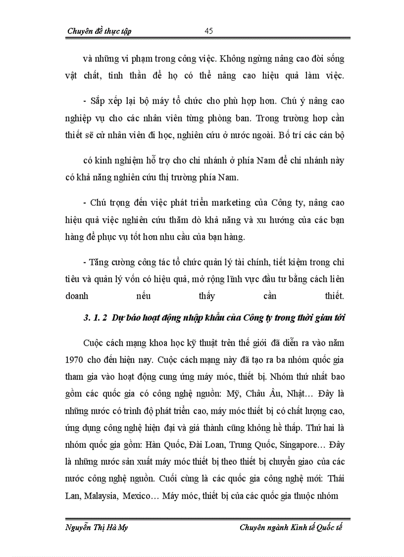 image for page Hoạt động nhập khẩu máy móc, thiết bị tại chi nhánh Công ty cổ phần xuất nhập khẩu vật tư kỹ thuật REXCO- HN