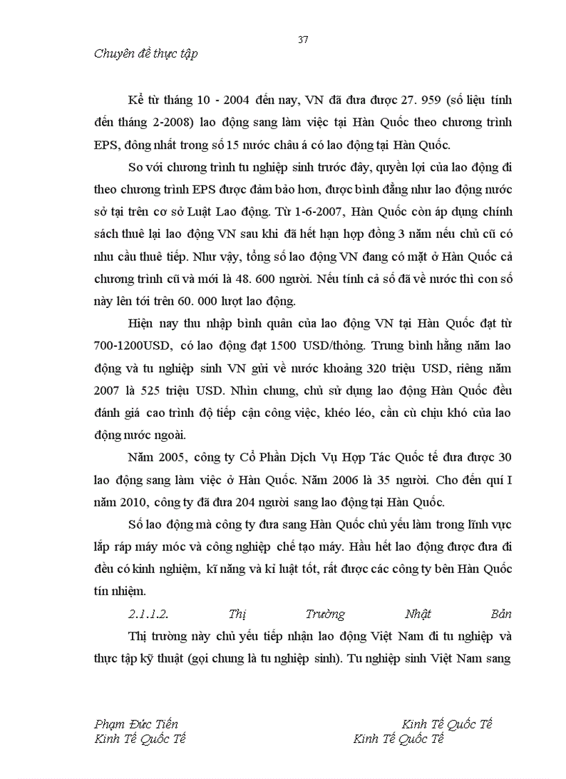 image for page Giải pháp thúc đẩy xuất khẩu lao động Việt Nam sau gia nhập WTO - Từ thực tế công ty cổ phần dịch vụ hợp tác quốc tế