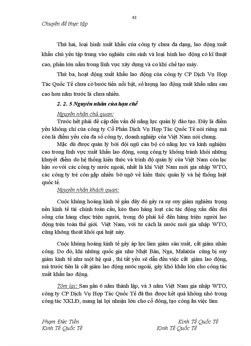 image for page Giải pháp thúc đẩy xuất khẩu lao động Việt Nam sau gia nhập WTO - Từ thực tế công ty cổ phần dịch vụ hợp tác quốc tế