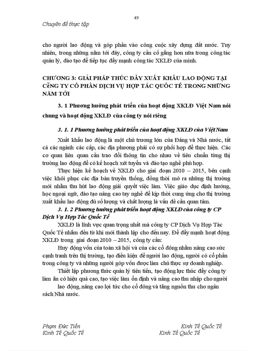 image for page Giải pháp thúc đẩy xuất khẩu lao động Việt Nam sau gia nhập WTO - Từ thực tế công ty cổ phần dịch vụ hợp tác quốc tế
