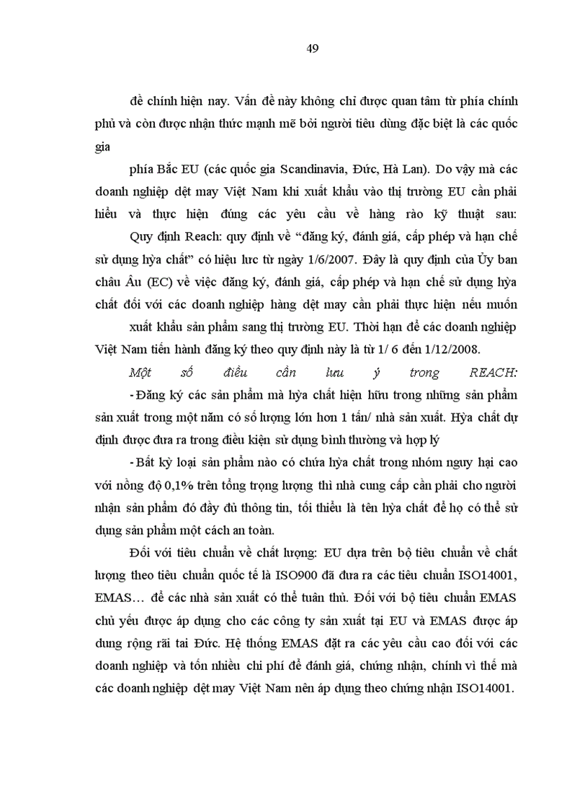 image for page Giải pháp đề hàng dệt may Việt Nam vượt qua rào cản kỹ thuật của EU