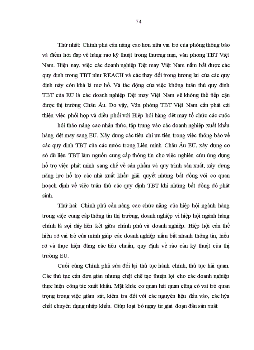 image for page Giải pháp đề hàng dệt may Việt Nam vượt qua rào cản kỹ thuật của EU