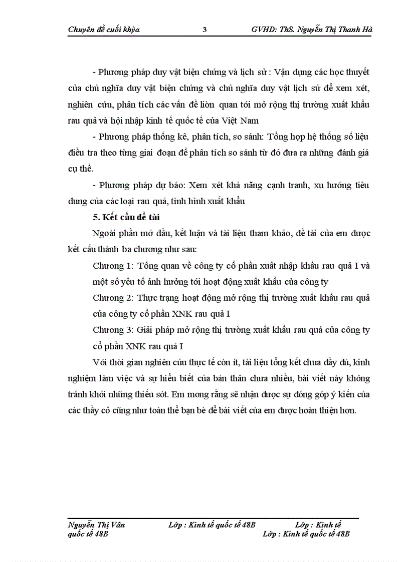 image for page Giải pháp mở rộng thị trường xuất khẩu rau quả của công ty cổ phần xuất nhập khẩu rau quả I