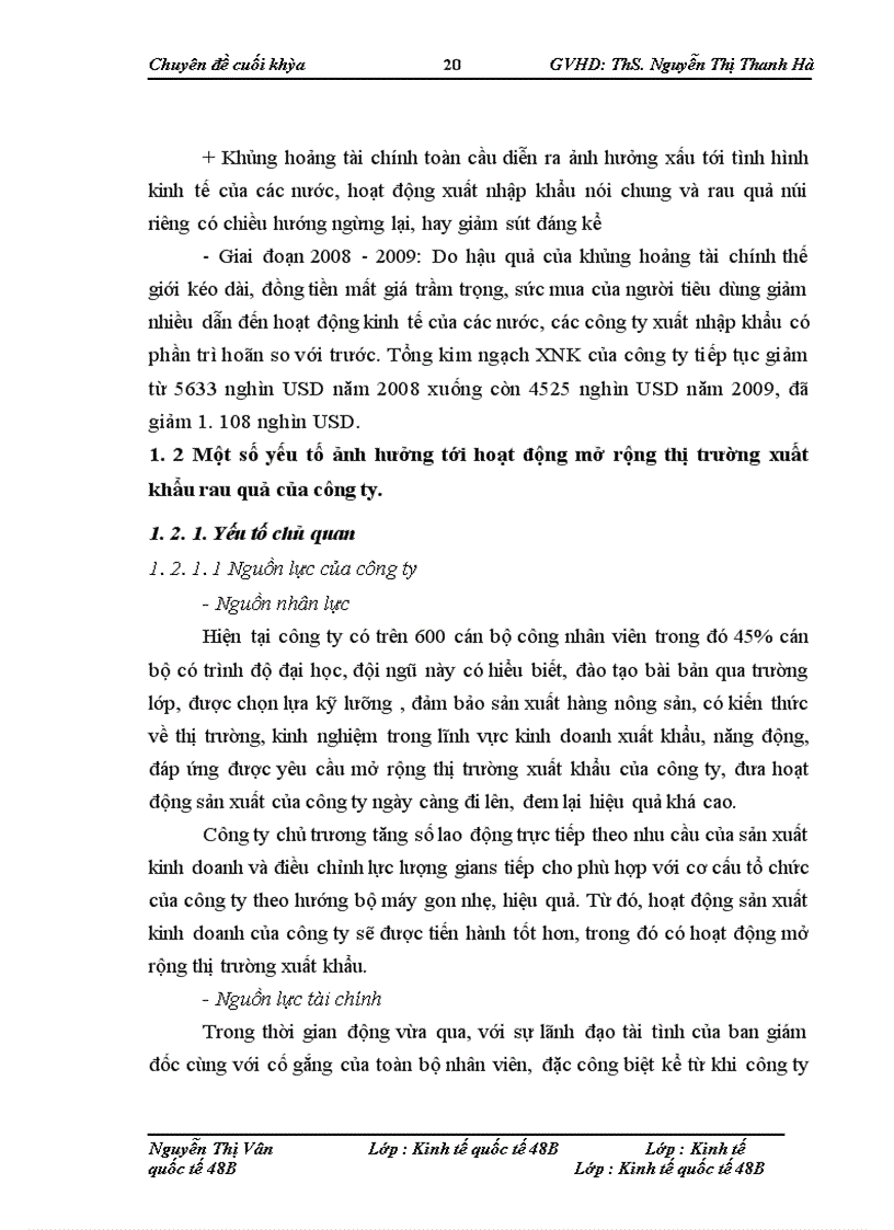 image for page Giải pháp mở rộng thị trường xuất khẩu rau quả của công ty cổ phần xuất nhập khẩu rau quả I