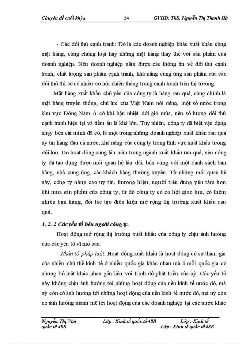 image for page Giải pháp mở rộng thị trường xuất khẩu rau quả của công ty cổ phần xuất nhập khẩu rau quả I