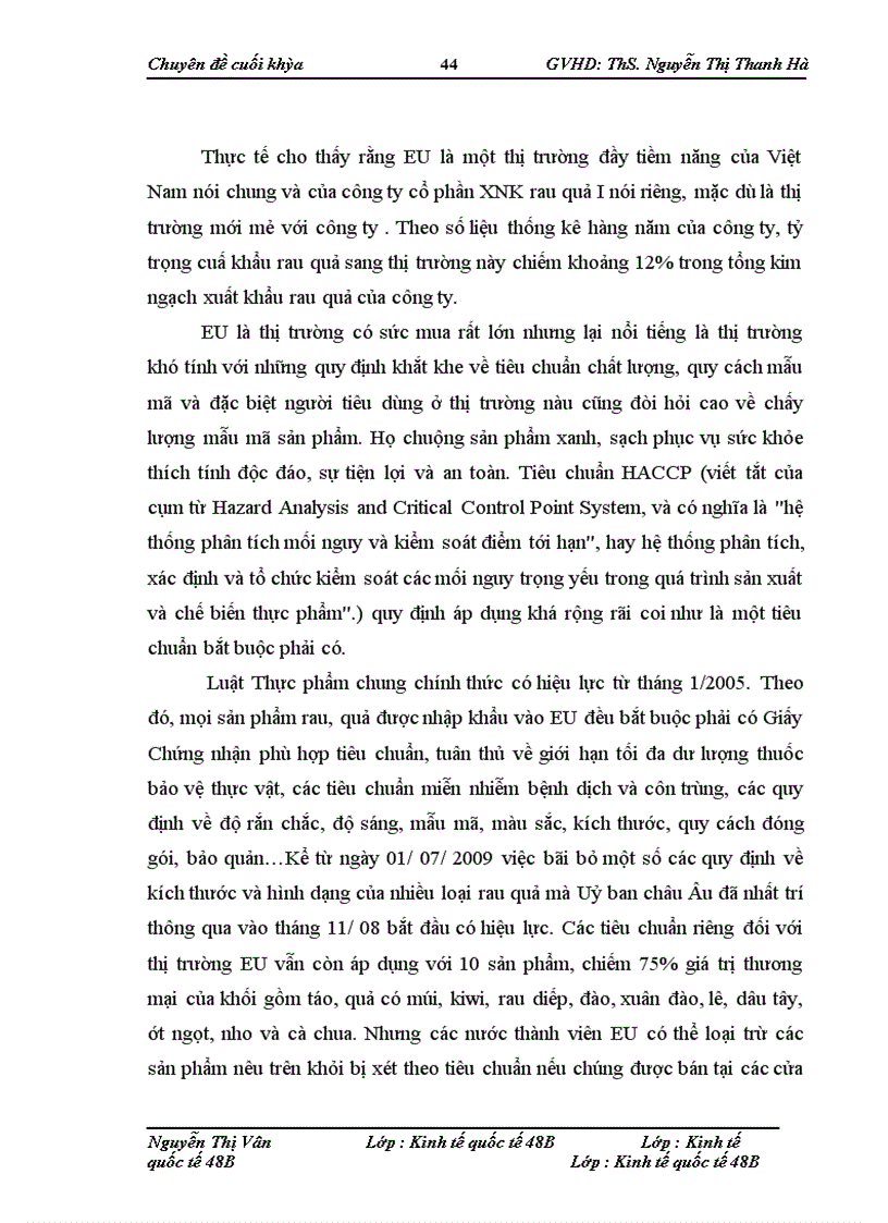 image for page Giải pháp mở rộng thị trường xuất khẩu rau quả của công ty cổ phần xuất nhập khẩu rau quả I