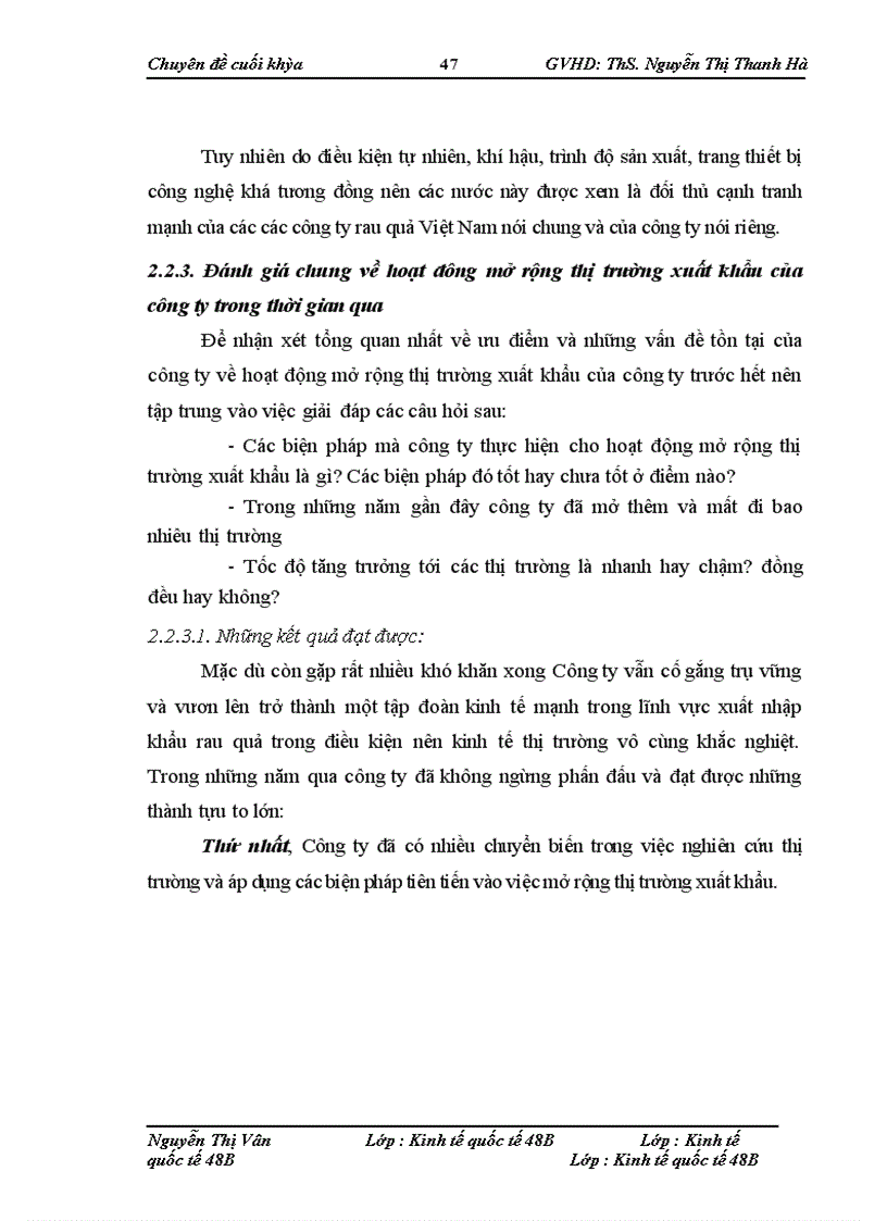 image for page Giải pháp mở rộng thị trường xuất khẩu rau quả của công ty cổ phần xuất nhập khẩu rau quả I