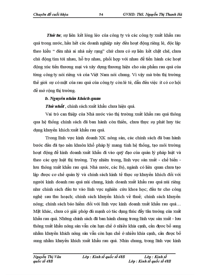 image for page Giải pháp mở rộng thị trường xuất khẩu rau quả của công ty cổ phần xuất nhập khẩu rau quả I