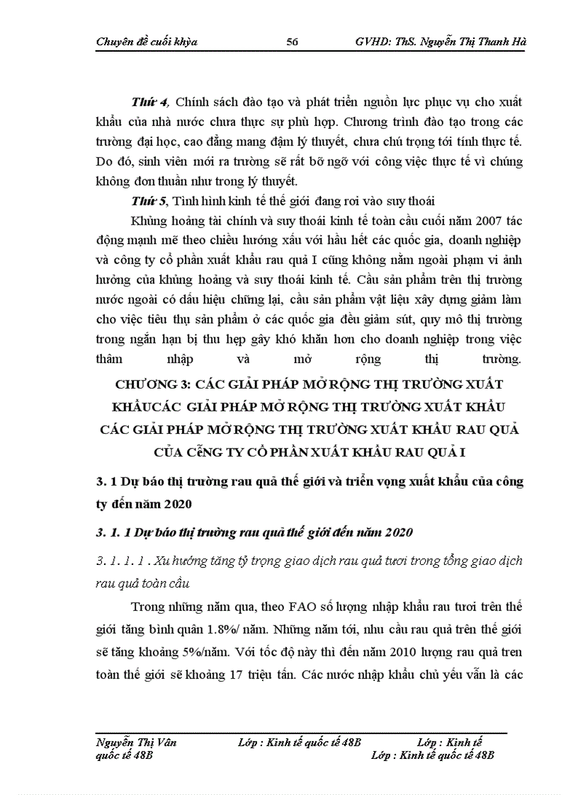 image for page Giải pháp mở rộng thị trường xuất khẩu rau quả của công ty cổ phần xuất nhập khẩu rau quả I