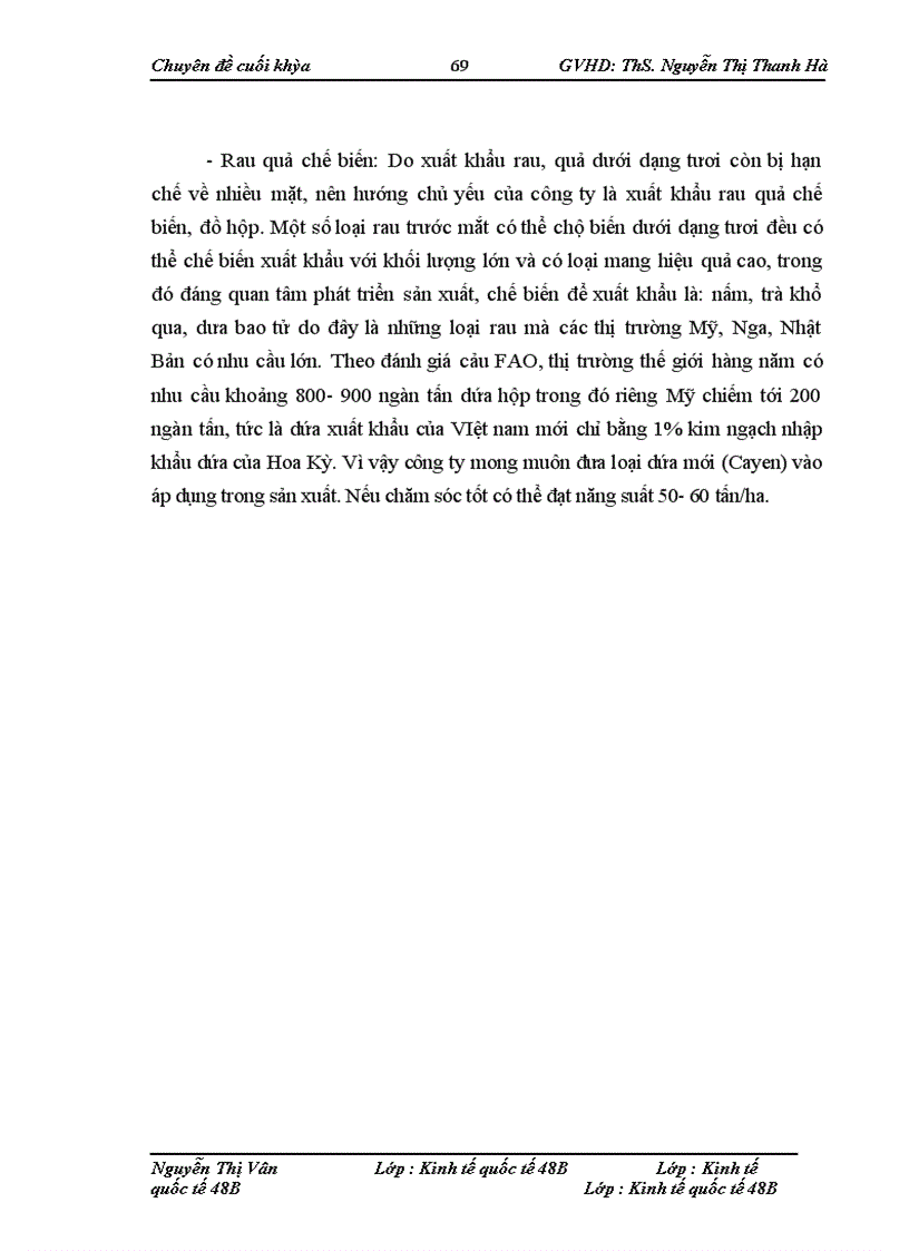 image for page Giải pháp mở rộng thị trường xuất khẩu rau quả của công ty cổ phần xuất nhập khẩu rau quả I