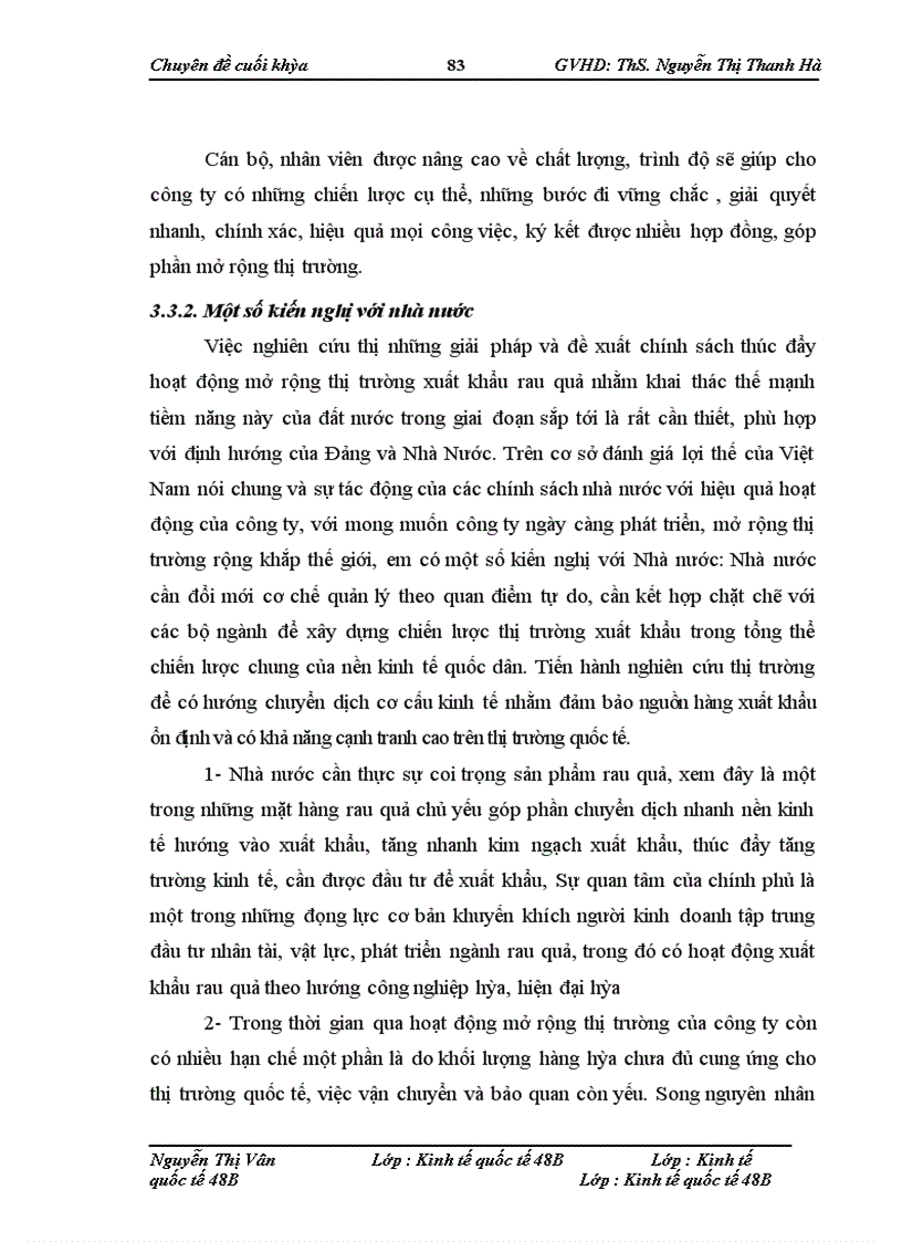 image for page Giải pháp mở rộng thị trường xuất khẩu rau quả của công ty cổ phần xuất nhập khẩu rau quả I