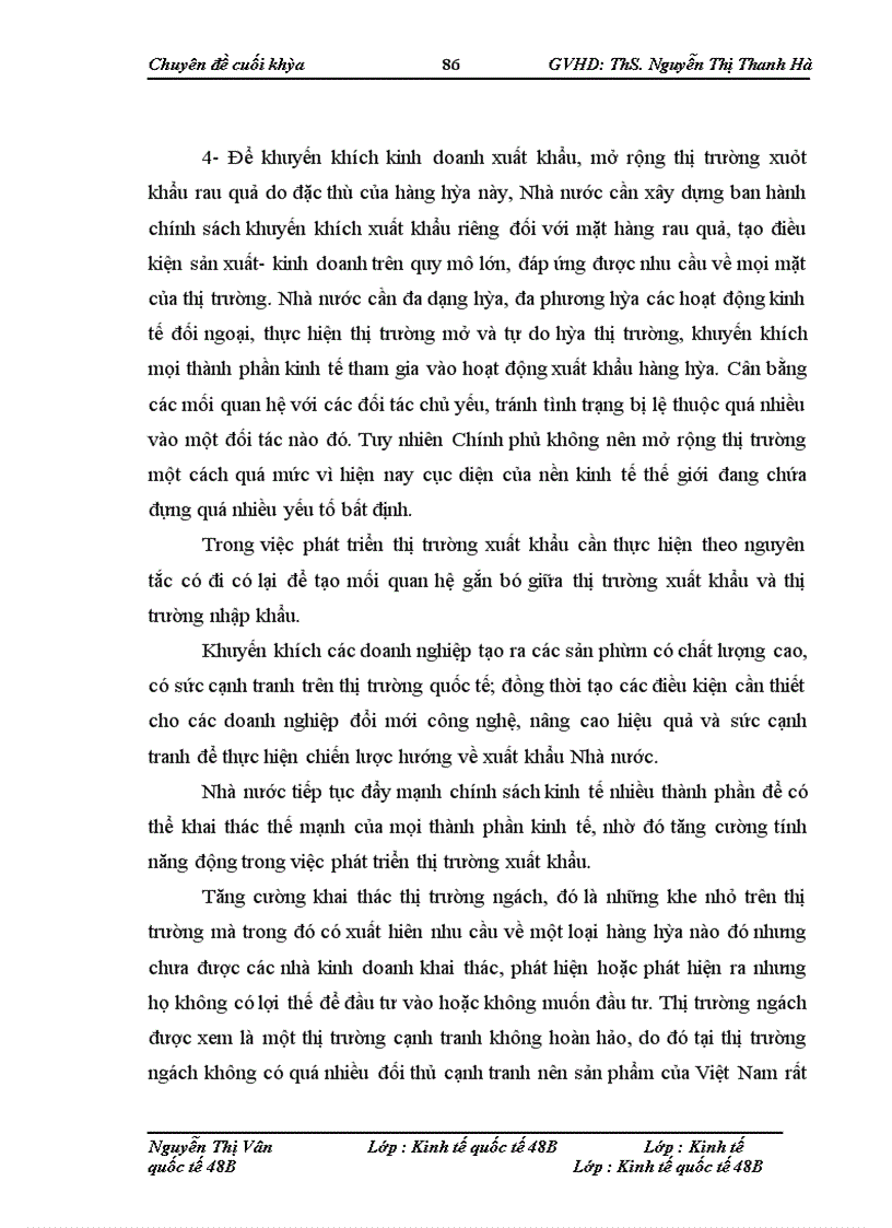 image for page Giải pháp mở rộng thị trường xuất khẩu rau quả của công ty cổ phần xuất nhập khẩu rau quả I