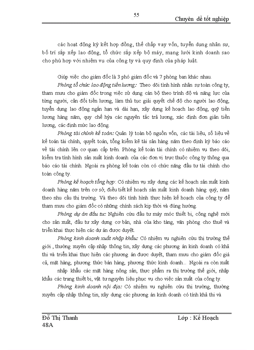 image for page Một số giải pháp thực hiện kế hoạch sản xuất kinh doanh của công ty thực phẩm Miền Bắc