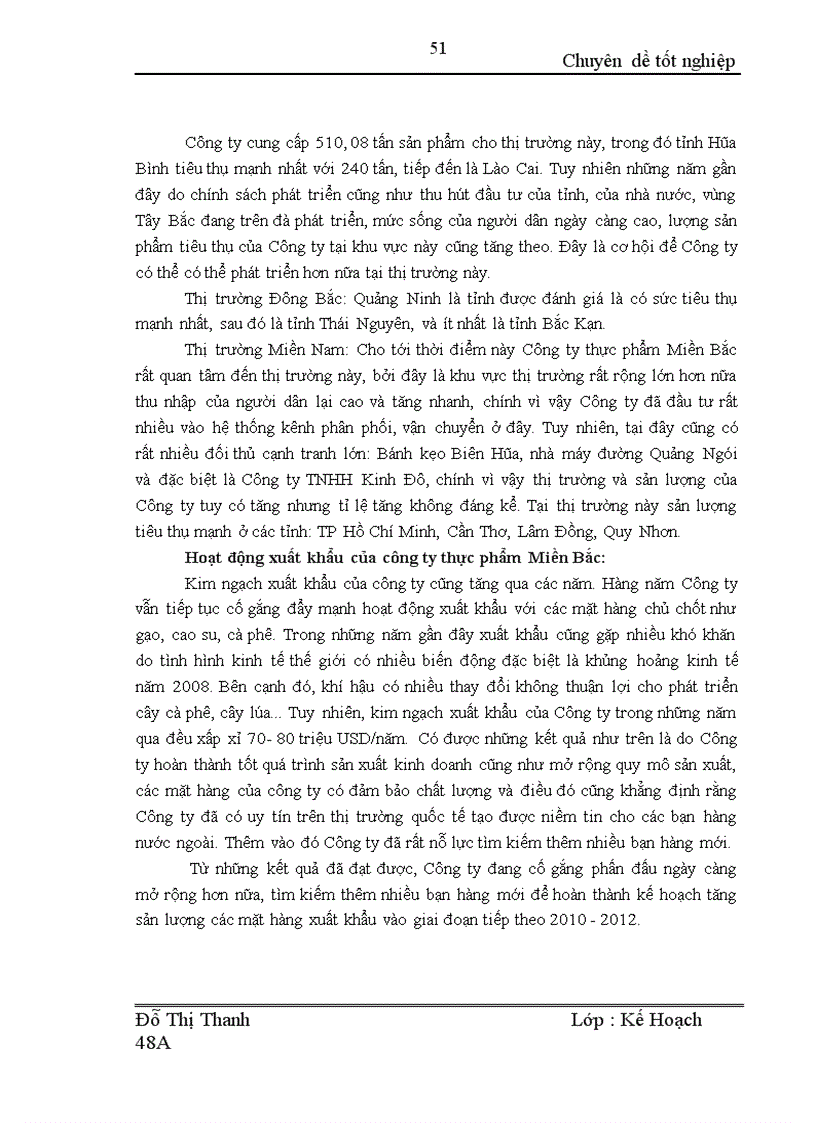 image for page Một số giải pháp thực hiện kế hoạch sản xuất kinh doanh của công ty thực phẩm Miền Bắc