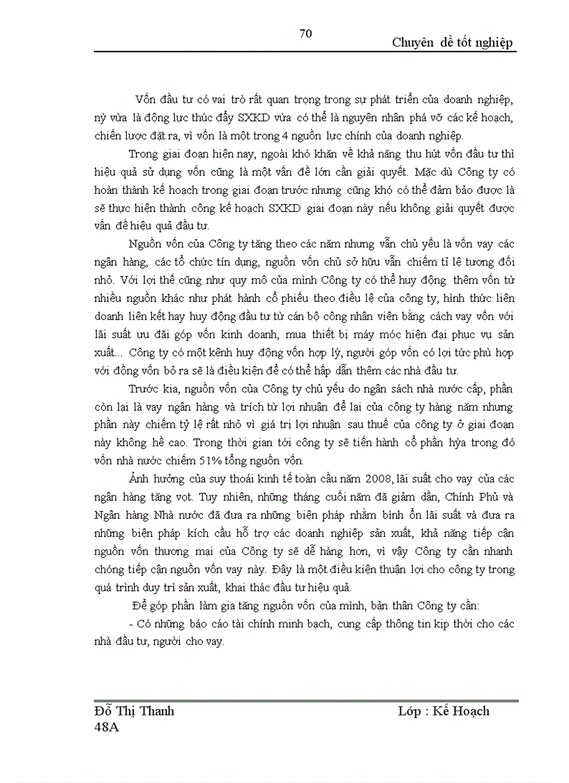 image for page Một số giải pháp thực hiện kế hoạch sản xuất kinh doanh của công ty thực phẩm Miền Bắc