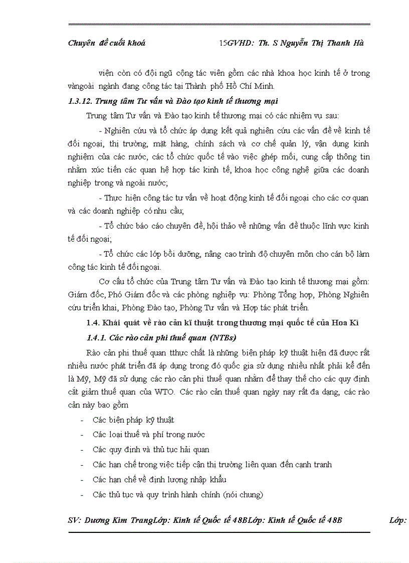 image for page Rào cản kĩ thuật của Hoa Kì đối với mặt hàng thủy sản xuất khẩu của Việt Nam