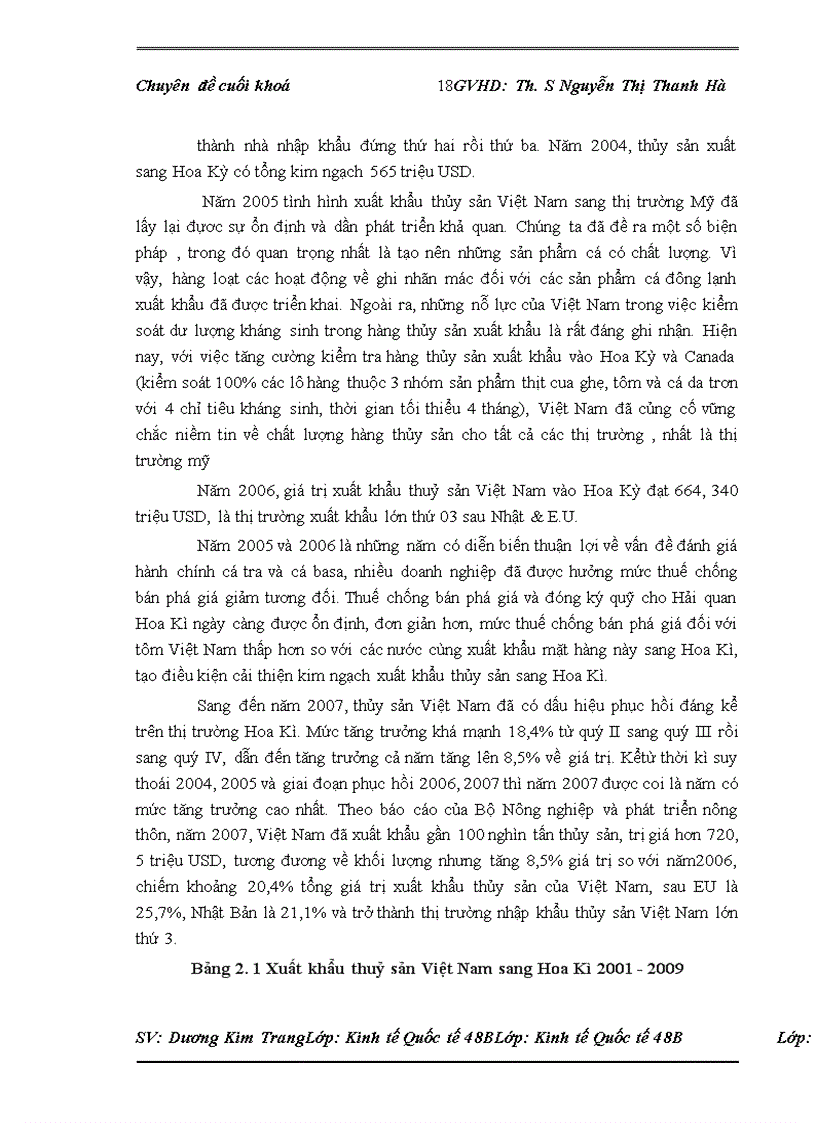 image for page Rào cản kĩ thuật của Hoa Kì đối với mặt hàng thủy sản xuất khẩu của Việt Nam