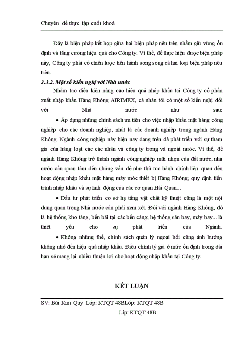 image for page Nâng cao hiệu quả kinh tế hoạt động nhập khẩu tại Công ty cổ phần xuất nhập khẩu Hàng Không AIRIMEX