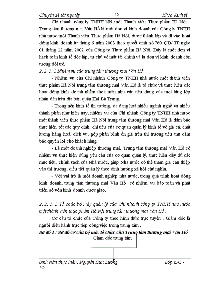 image for page Giải pháp phát triển thương mại hàng thực phẩm đông lạnh của trung tâm thương mại Vân Hồ thuộc công ty TNHH nhà nước một thành viên Thực Phẩm Hà Nộ