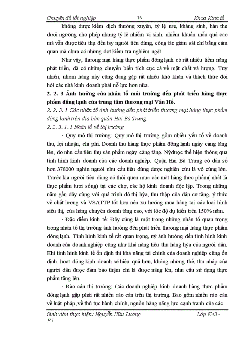 image for page Giải pháp phát triển thương mại hàng thực phẩm đông lạnh của trung tâm thương mại Vân Hồ thuộc công ty TNHH nhà nước một thành viên Thực Phẩm Hà Nộ