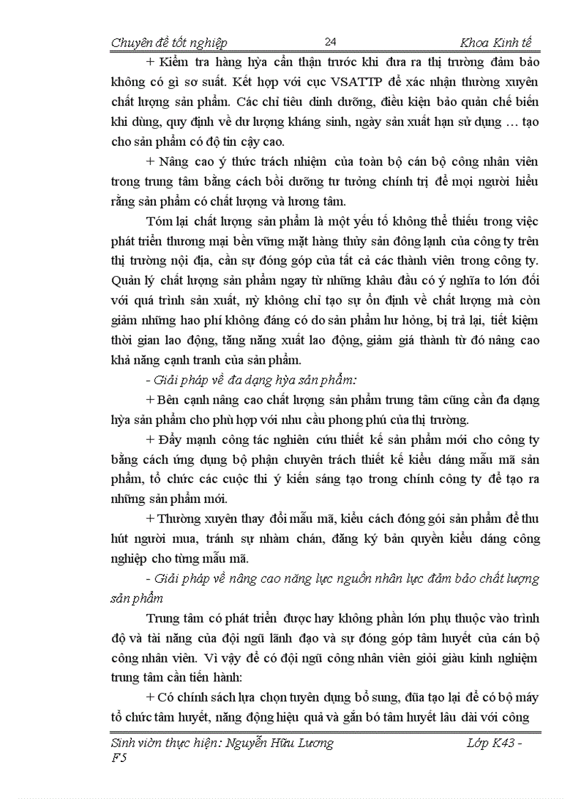 image for page Giải pháp phát triển thương mại hàng thực phẩm đông lạnh của trung tâm thương mại Vân Hồ thuộc công ty TNHH nhà nước một thành viên Thực Phẩm Hà Nộ