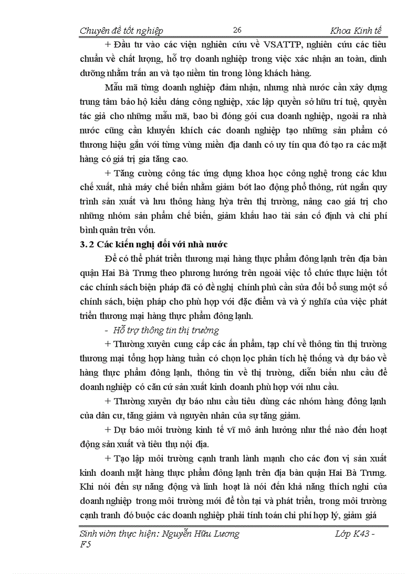 image for page Giải pháp phát triển thương mại hàng thực phẩm đông lạnh của trung tâm thương mại Vân Hồ thuộc công ty TNHH nhà nước một thành viên Thực Phẩm Hà Nộ