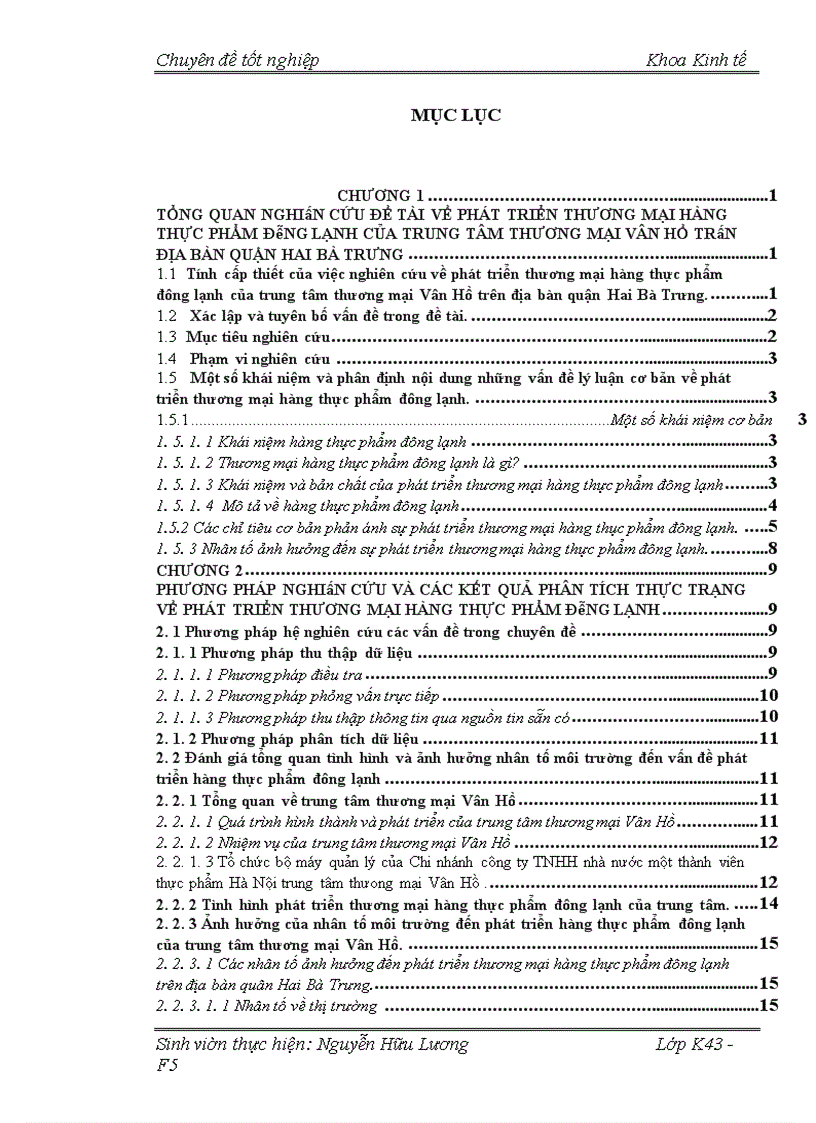 image for page Giải pháp phát triển thương mại hàng thực phẩm đông lạnh của trung tâm thương mại Vân Hồ thuộc công ty TNHH nhà nước một thành viên Thực Phẩm Hà Nộ