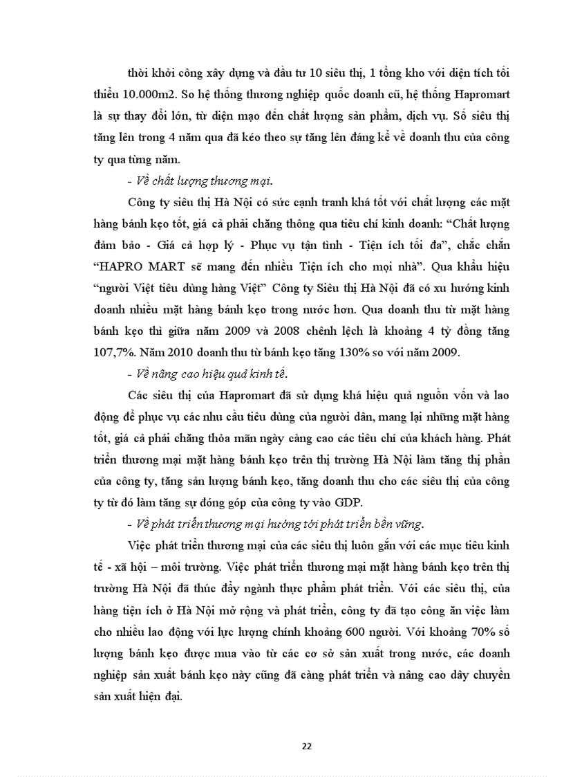 image for page Giải pháp thị trường nhằm phát triển thương mại mặt hàng bánh kẹo tại công ty Siêu thị Hà Nội trên thị trường Hà Nội